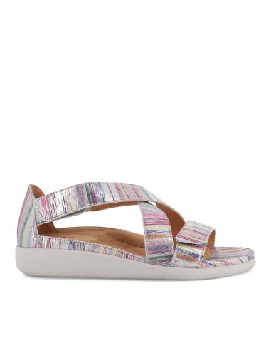 ISSY W - SILVER STRIPE LEATHER