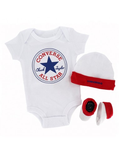 ALL STAR INFANT 3 PIECE BOXED SET - WHITE