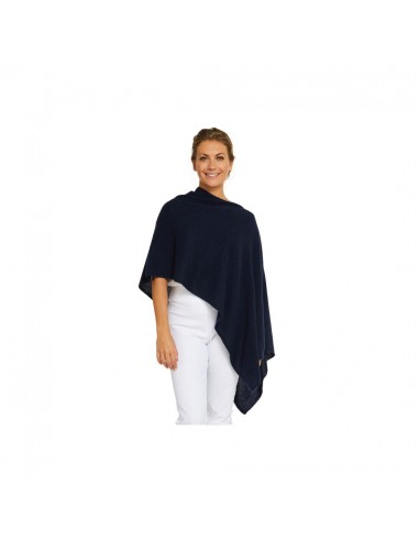 CASHMERE CLASSIC TOPPER - INDIGO