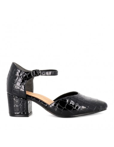 VITOR XW - BLACK PATENT CROC