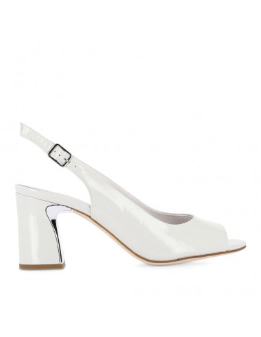 KIANNA - OFF WHITE PATENT LEATHER