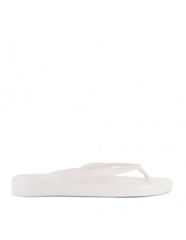 ARCH SUPPORT THONGS - WHITE