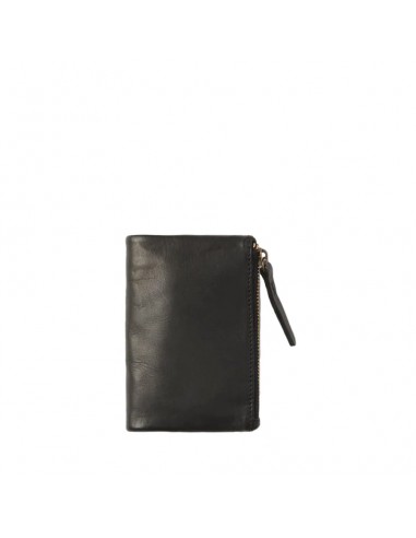 WALLET CAPRI SMALL - BLACK LEATHER