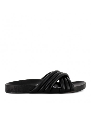 TIDE CROSS PADDED - BLACK LEATHER