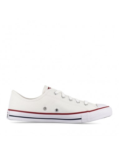 ALL STAR DAINTY LOW CORE - WHITE RED BLUE