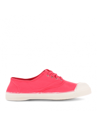 C-15 LACE UP  - HIBISCUS CANVAS