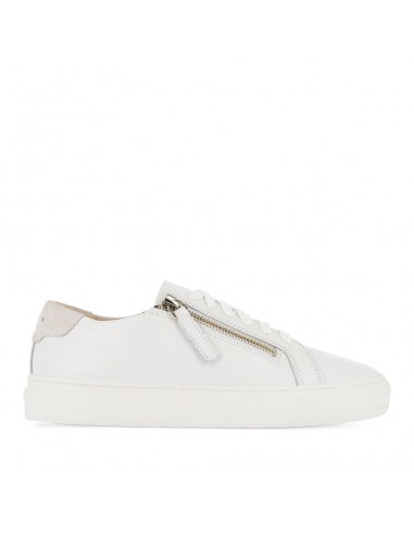 BILLIE - WHITE TUMBLED LEATHER