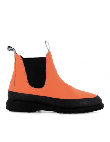 FIELDS CHELSEA RUBBERISED - ORANGE LEATHER