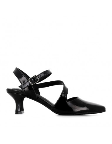 CHARISSA - BLACK PATENT LEATHER