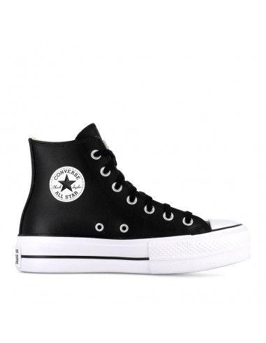 ALL STAR HI LIFT LEATHER - BLACK/BLACK/WHITE