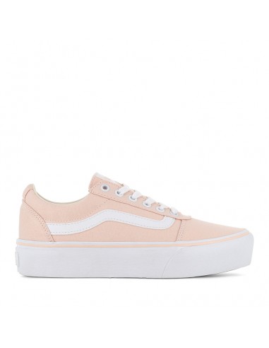 WARD PLATFORM CANVAS (L) - PEACH PINK/TRUE WHITE