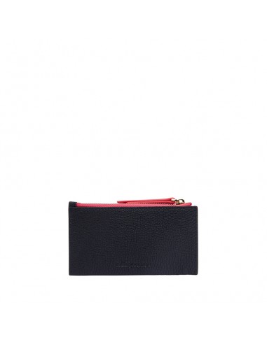 WALLET COMPACT - NAVY PEBBLE