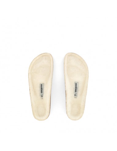 HOME SHOES NARROW SHEARLING FOOTBED - SHEARLING WHITE