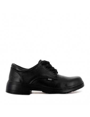 LARRIKIN SNR - BLACK LEATHER