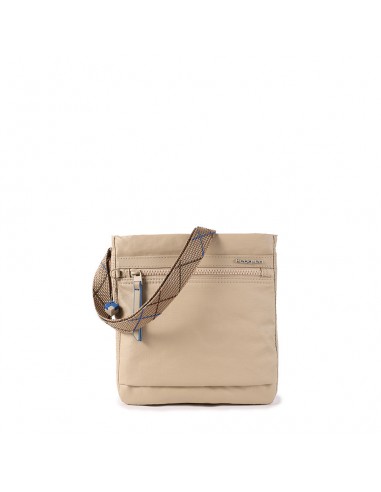 LEONCE CROSSBODY RFID - CREASED SAFARI BEIGE