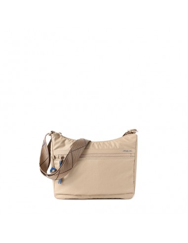 HARPER'S CROSSBODY RFID - CREASED SAFARI BEIGE