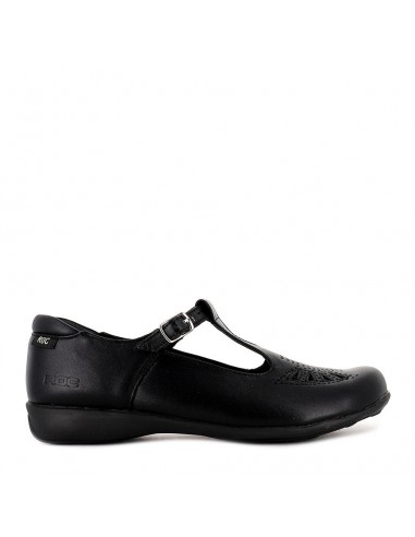 MANGO SNR - BLACK LEATHER